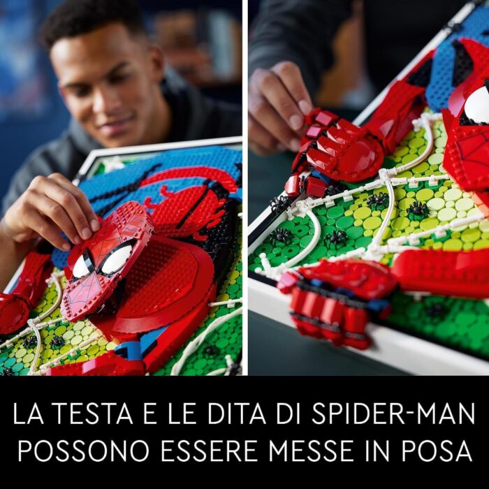 LEGO Art - The Amazing Spider-Man - 31209 - immagine 3