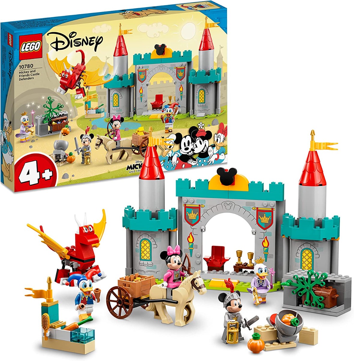 91ijlhivdjl._ac_sl1500_.jpg LEGO Disney - Topolino e i suoi amici Paladini del castello - 10780 - immagine 1
