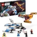 LEGO Star Wars - E-Wing della Nuova Repubblica vs. Starfighter di Shin Hati - 75364