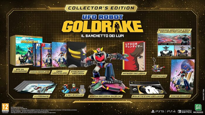 Ufo Robot Goldrake - Il Banchetto dei Lupi - Collectors Edition (PS4) - immagine 2