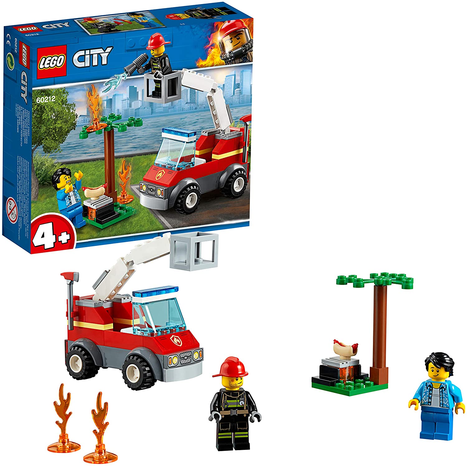 91jymzj4ksl._ac_sl1500__7.jpg LEGO City - Barbecue in Fumo - 60212 - immagine 1