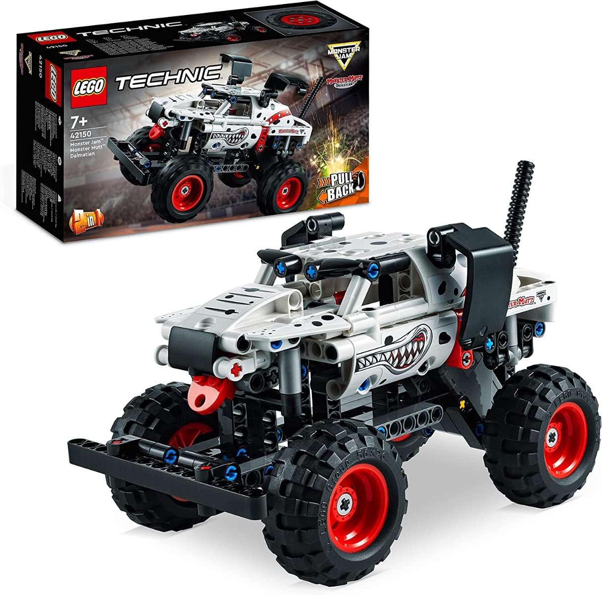 91kyprk02yl._ac_sl1500_.jpg LEGO Technic - Monster Mutt Monster Jam™ Dalmata - 42150 - immagine 1