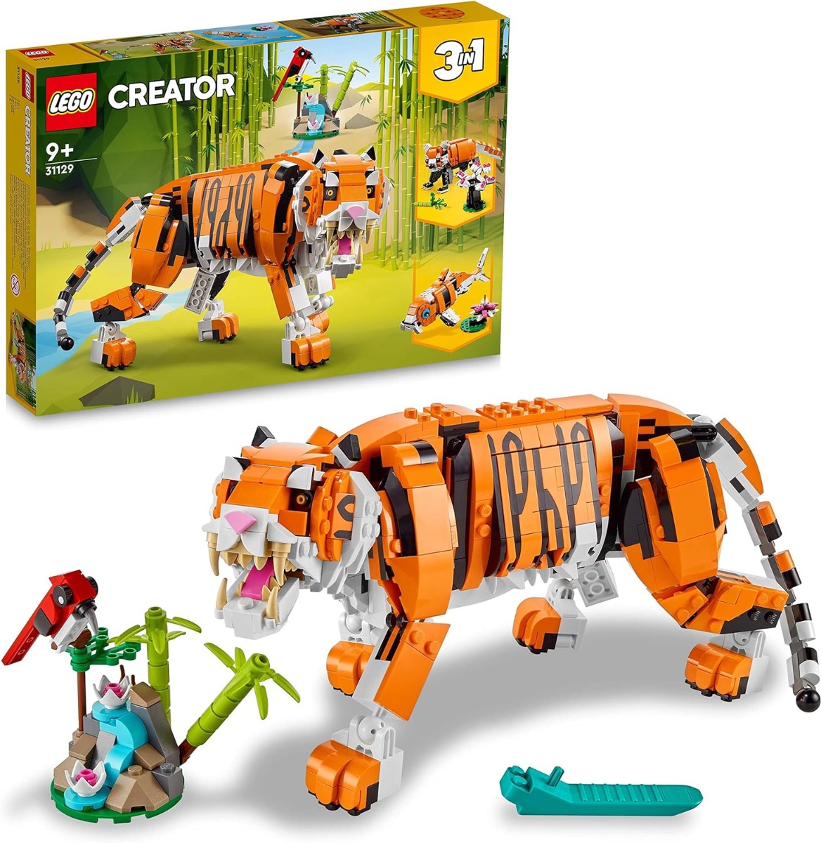91mgbg6ttxl._ac_sl1500_.jpg LEGO City - Tigre Maestosa - 31129 - immagine 1