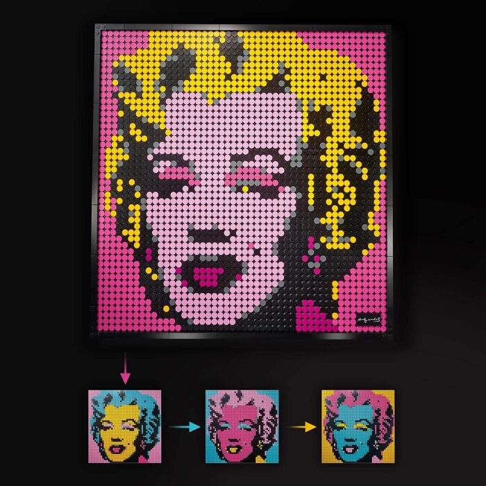 LEGO Art - Andy Warhols Marilyn Monroe - 31197 - immagine 6