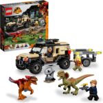 LEGO Jurassic World Dominion - Trasporto del Piroraptor e del Dilofosauro - 76951