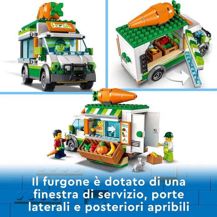LEGO City - Il furgone del fruttivendolo - 60345 - immagine 2