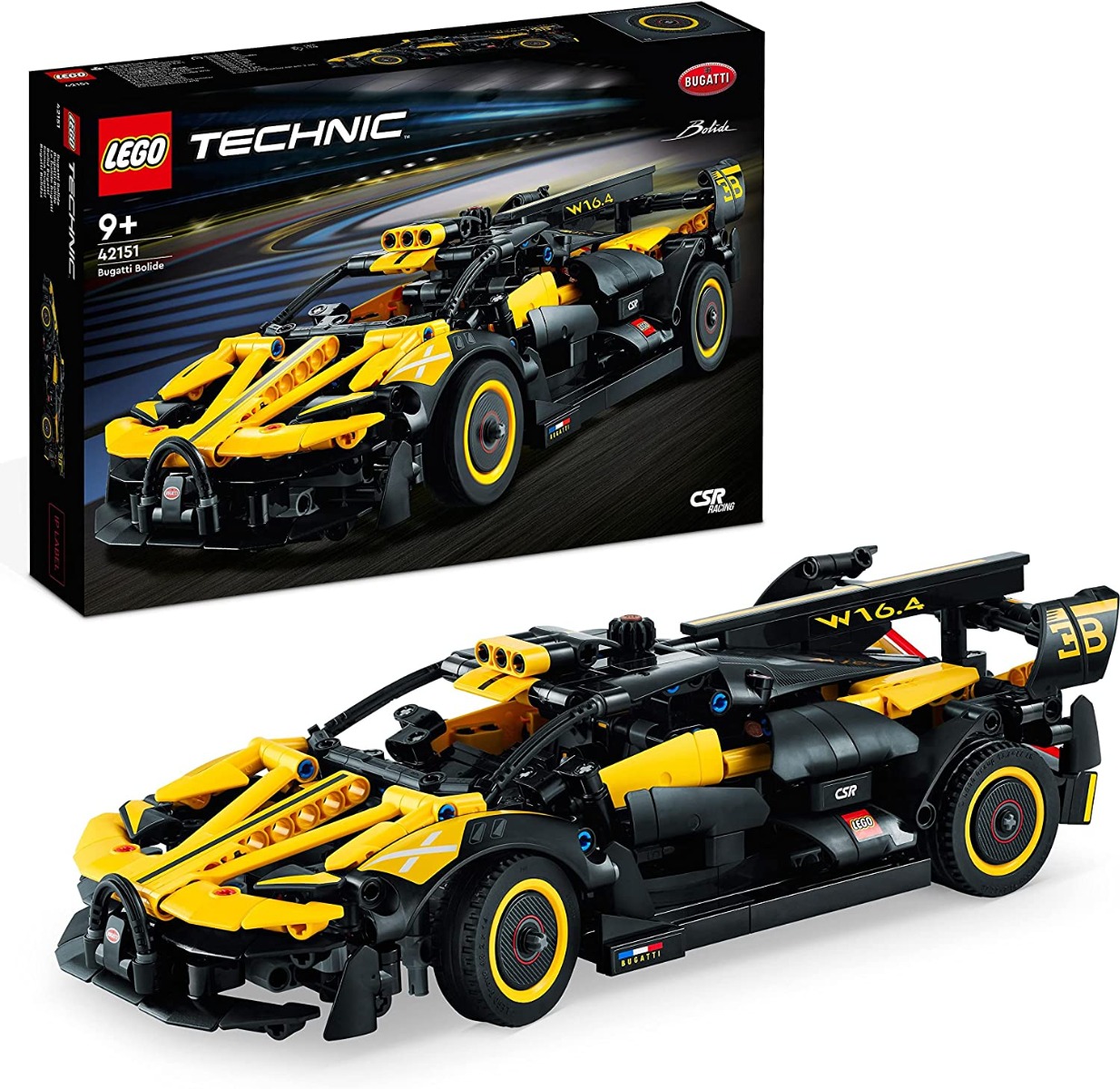 91q6yk97fwl._ac_sl1500_.jpg LEGO Technic - Bugatti Bolide - 42151 - immagine 1