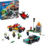 LEGO City - Soccorso Antincendio e Inseguimento della Polizia - 60319 - immagine 2