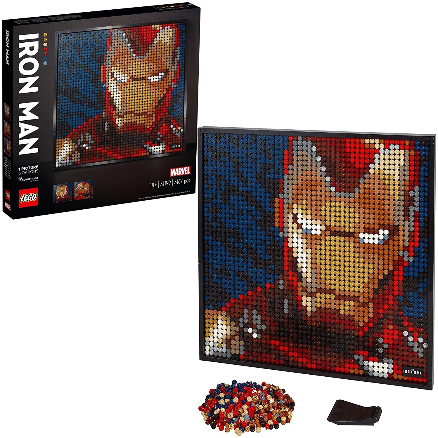 91vmzjtvv_l._ac_sl1500__1__7.jpg LEGO Art - Iron Man - Marvel Studios - 31199 - immagine 1