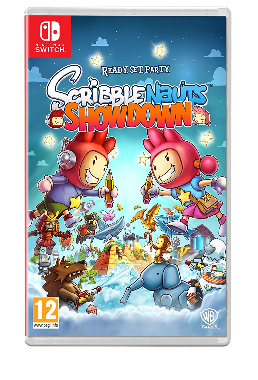 91vza96ptel._sl1500__7.jpg Scribblenauts Showdown (Switch) - immagine 1