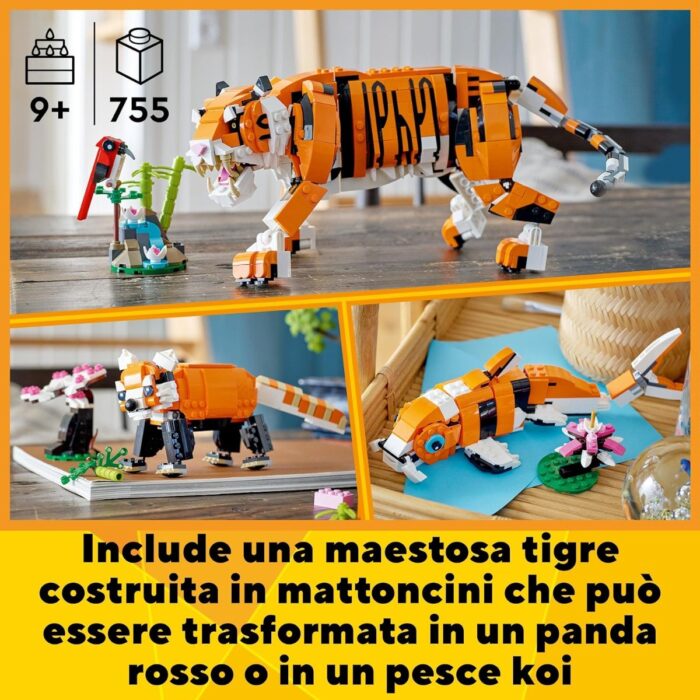 LEGO City - Tigre Maestosa - 31129 - immagine 6