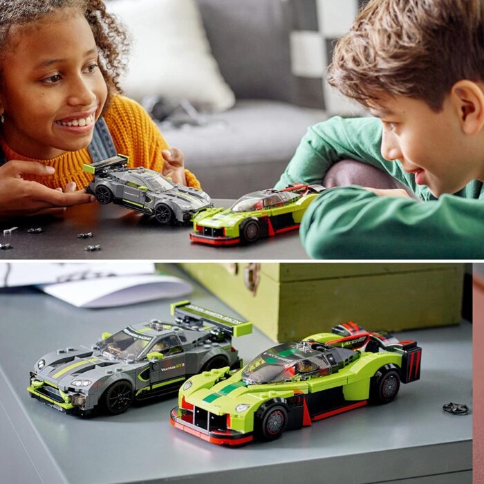 LEGO Speed Champions - Aston Martin Valkyrie AMR Pro e Aston Martin Vantage GT3 - 76910 - immagine 4
