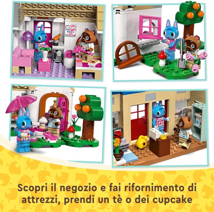 LEGO Animal Crossing - Bottega di Nook e Casa di Grinfia - 77050 - immagine 5