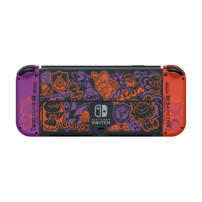 Nintendo Switch (OLED) Edizione Speciale - Pokemon Scarlatto & Violetto - Console - immagine 6