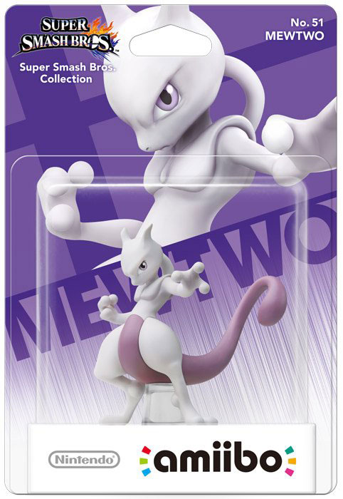 amiibo_mewtow_7.jpg NINTENDO Amiibo Mewtwo (Wii U - 3DS) - immagine 1