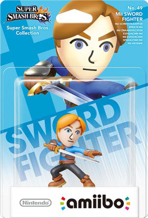 amiibo_mii_sword_7.jpg NINTENDO Amiibo Spadaccino (Wii U - 3DS) - immagine 1
