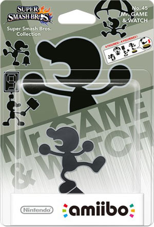 amiibo_mr_gamewatch_7.jpg NINTENDO Amiibo Mr. Game & Watch (Wii U - 3DS) - immagine 1