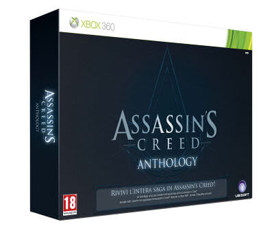anthology_cover_asscreed_x360_7.jpg Assassins Creed Anthology (Xbox 360) - immagine 1