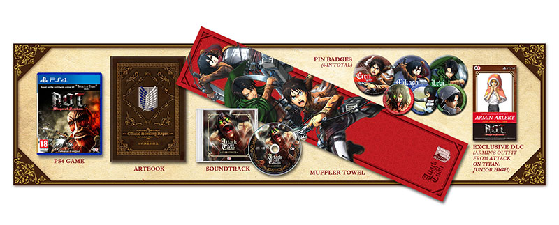 aot-treasure-box-limited-edition-ps4_9.jpg A.O.T. - Wings of Freedom - Treasure Box Limited Edition (Attack on Titan) (PS4) - immagine 1