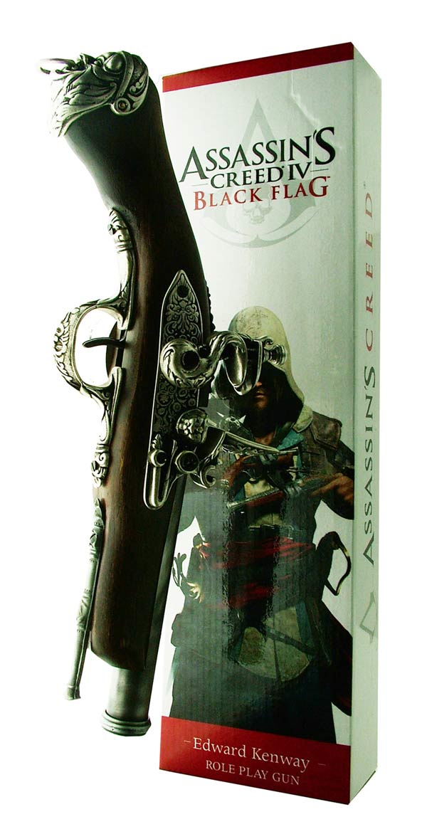 assass4_edward_kenway_pistola_7.jpg Assassins Creed 4: Edward Kenway Pistola Canna Liscia Replica (Role Play Gun) - immagine 1