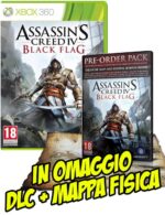 Assassins Creed 4: Black Flag + DLC La Ricompensa del Naufrago OMAGGIO! + Mappa Cartacea (Xbox 360) - immagine 2
