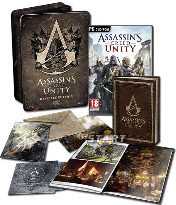 assassin_unity_bastille_pc_7.jpg Assassins Creed: Unity - Collectors Bastille Edition + 3 DLC in OMAGGIO! (PC) - immagine 1