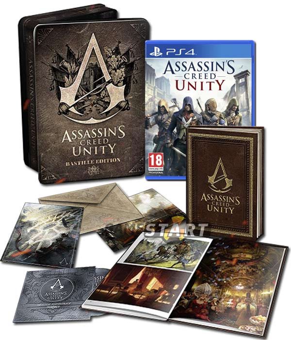 assassin_unity_bastille_ps4_9.jpg Assassins Creed: Unity - Collectors Bastille Edition + 3 DLC in OMAGGIO! (PS4) - immagine 1