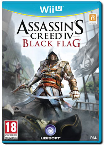 assassins_creed4_black_flag_cover_wiiu_7.jpg Assassins Creed 4: Black Flag + DLC La Ricompensa del Naufrago OMAGGIO! + Mappa Cartacea (Wii U) - immagine 1