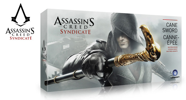 assassins_creed_syndicate_bastone_animato_7.jpg Assassins Creed Syndicate - Bastone Animato - Cane Sword - immagine 1