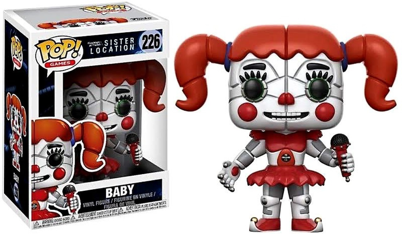 baby-226_7.jpg Funko Pop! Games Five Nights at Freddys Sister Location - Baby - 226 Vinyl Figure - immagine 1