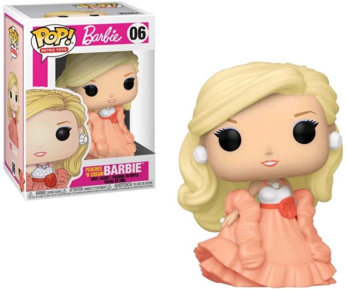 Funko Pop! Retro Toys - Barbie - 06 PEACHES N CREAM BARBIE - Vinyl Figure - immagine 3