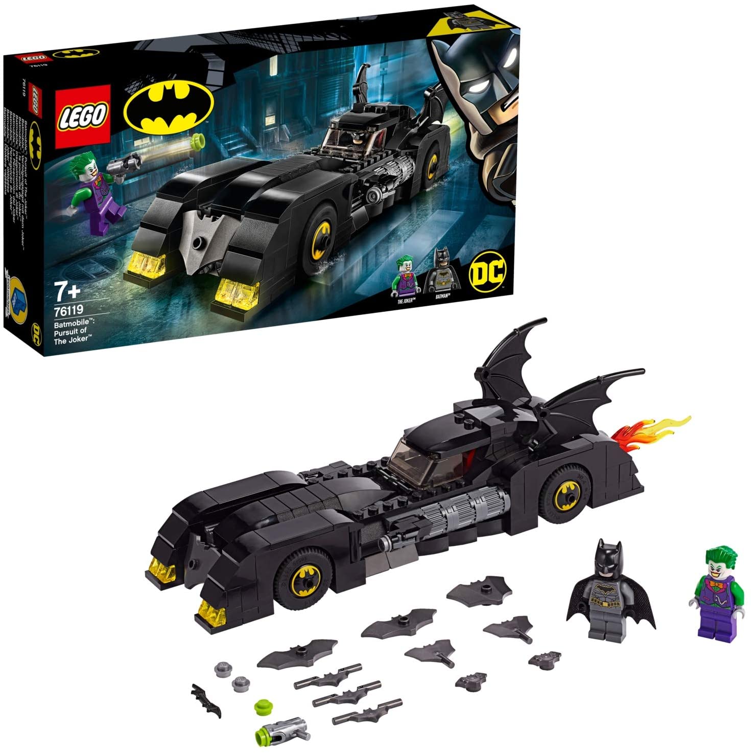 batman_2_7.jpg LEGO Batman - Batmobile: inseguimento di Joker - 76119 - immagine 1
