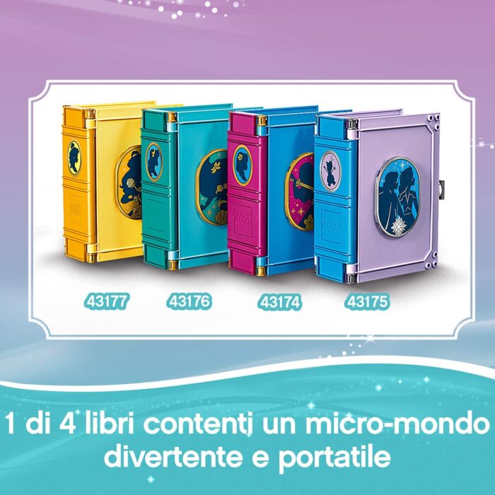 LEGO Disney - Il Libro Delle Fiabe di Belle - 43177 - immagine 4