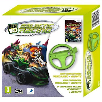 ben10_galactic_racing_wii_7.jpg Ben 10 Galactic Racing + Volante (Wii) - immagine 1