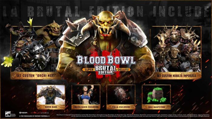 Blood Bowl 3 - Super Brutal Deluxe Edition + Bonus OMAGGIO! (PS5) - immagine 7