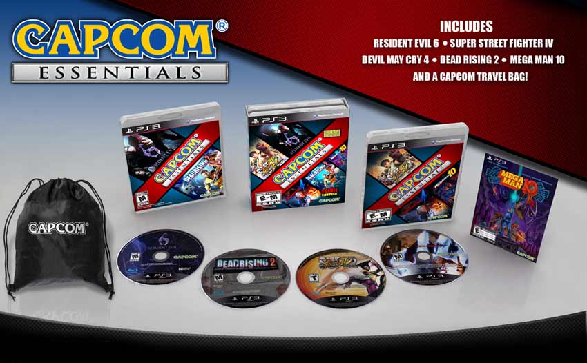 capcom_essential_travel_bag_ps3_7.jpg Capcom Essential + Travel Bag Ufficiale (PS3) - immagine 1
