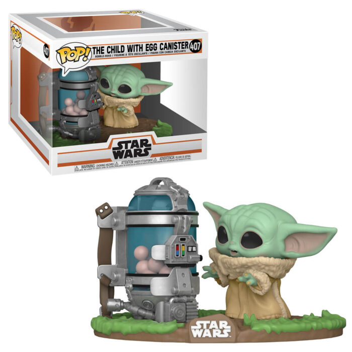Funko Pop! - Star Wars - 407 THE CHILD WITH EGG CANISTER - Bobble Head - immagine 3