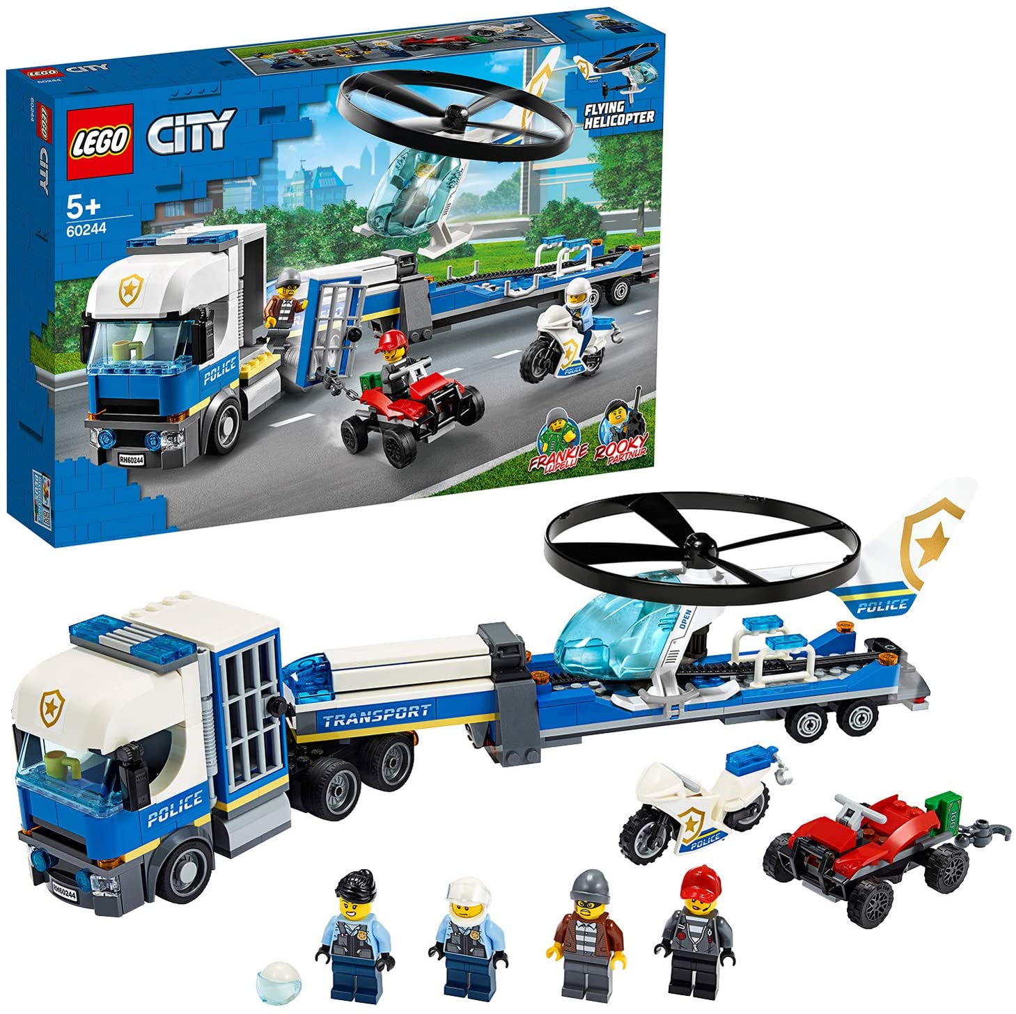 city1_7.jpg LEGO City - Trasportatore di elicotteri della polizia - 60244 - immagine 1
