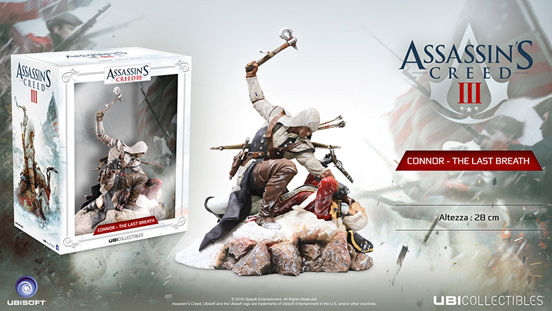 connor-last-breath-statua5_7.jpg Connor The Last Breath - Assassins Creed III 3 - Statua - immagine 1