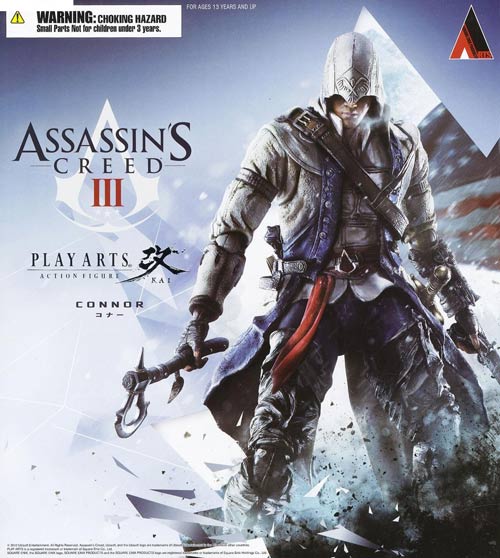 connor_play_arts_premium3_7.jpg Assassins Creed 3 Connor Kenway - Play Arts Kai Square Enix - Action Figure - immagine 1