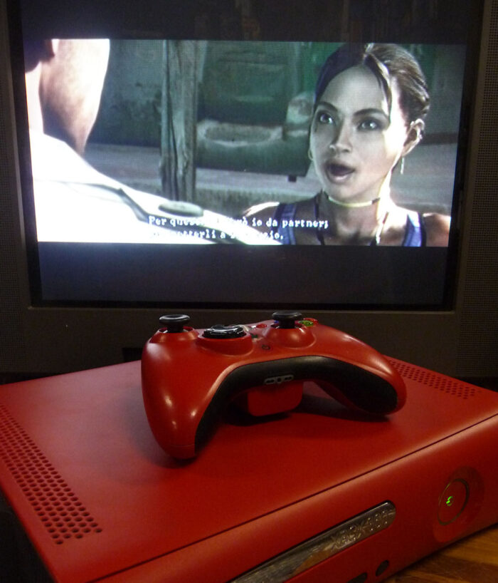 Console Xbox 360 Red Limited Resident Evil Edition Pal Boxed Microsoft X360 - immagine 2