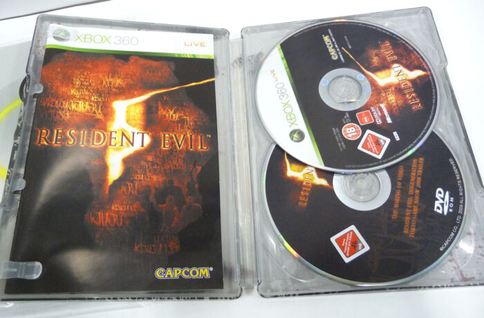 Console Xbox 360 Red Limited Resident Evil Edition Pal Boxed Microsoft X360 - immagine 24