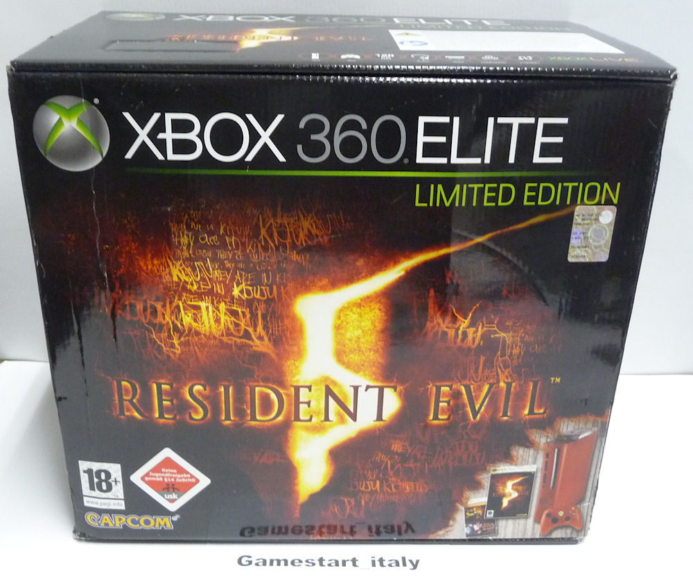 consolexbox360redlimitedresidentevileditionpalboxedmicrosoftx3605312_7.jpg Console Xbox 360 Red Limited Resident Evil Edition Pal Boxed Microsoft X360 - immagine 1
