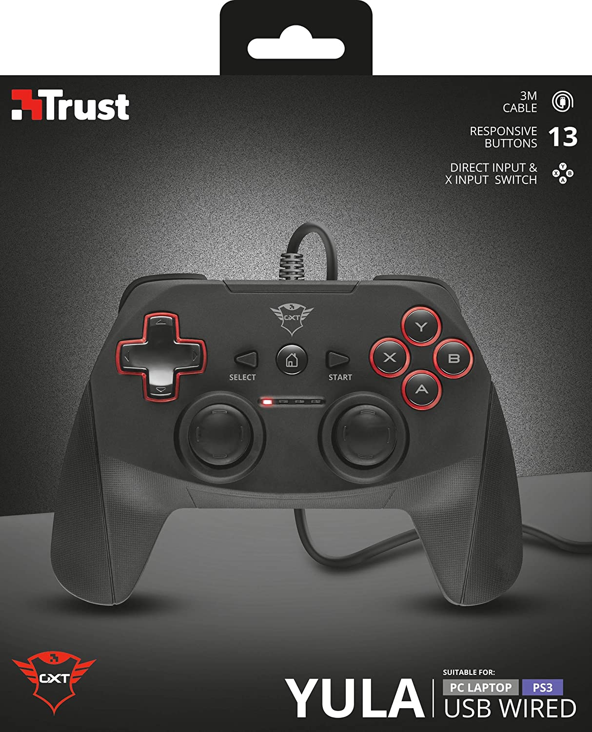 cont_7.jpg Controller Trust Yula USB Wired - Nero (PC/PS3) - immagine 1