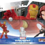 Disney Infinity 2.0 - Set 2 Personaggi Marvel Super Heroes The Avengers - Iron Man + Black Widow + Mondo