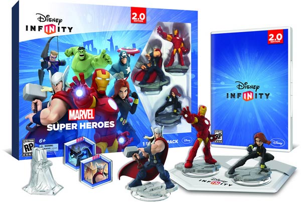 disneyinfinity_marvel_ps3_7.jpg Disney Infinity 2.0 - Marvel Super Heroes - Starter Pack (PS3) - immagine 1