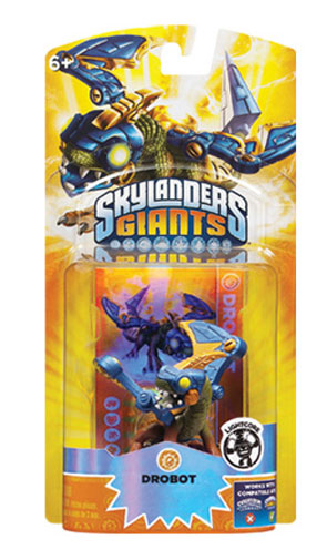 drobot_lightcore_skylands_giants_7.jpg Drobot LightCore - Personaggio Luminoso Skylanders Giants - immagine 1