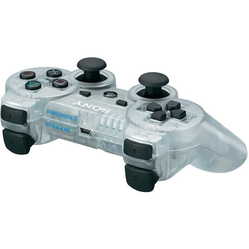 dualshock3_crystal_ps3jpg_7.jpg Sony Controller Wireless Dualshock 3 Crystal Trasparente (PS3) - immagine 1