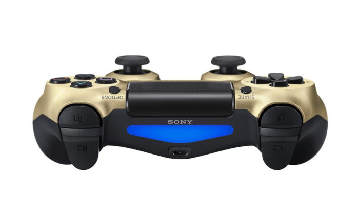 Sony Controller DualShock 4 - Gold Oro (PS4) - immagine 2