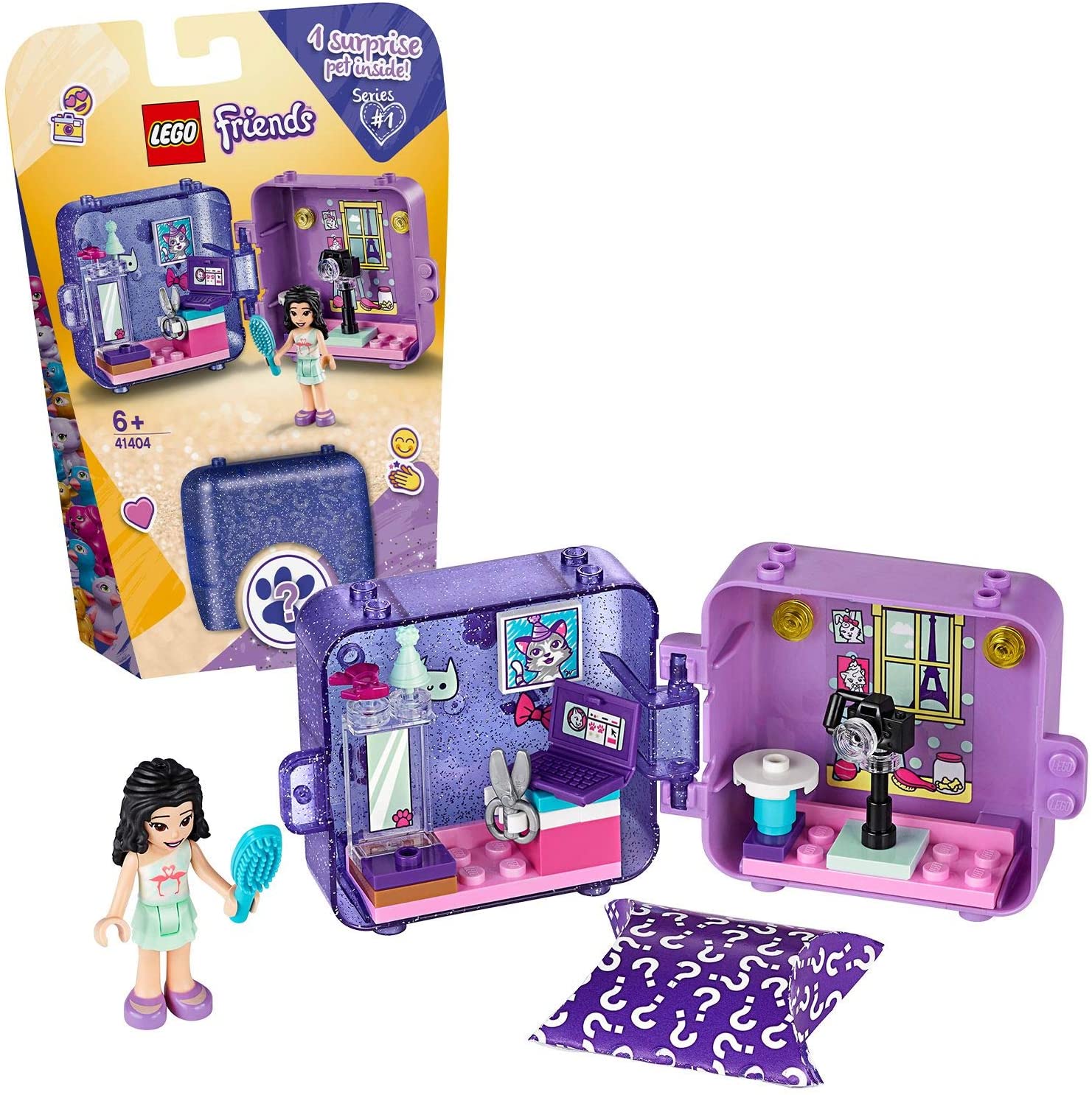 emma_7.jpg LEGO Friends - Il Cubo dellamicizia di Emma - 41404 - immagine 1